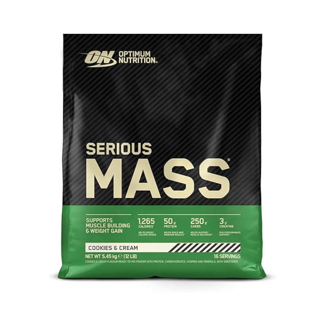 Optimum Nutrition Serious Mass 5,45kg – Evercastle Nutrition