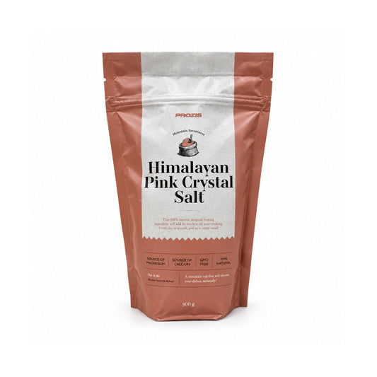 Prozis Himalayan Pink Crystal Salt 500g – Evercastle Nutrition