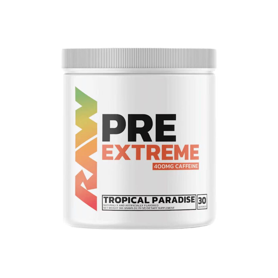 RAW Nutrition Pre Extreme 30 Servings – Evercastle Nutrition