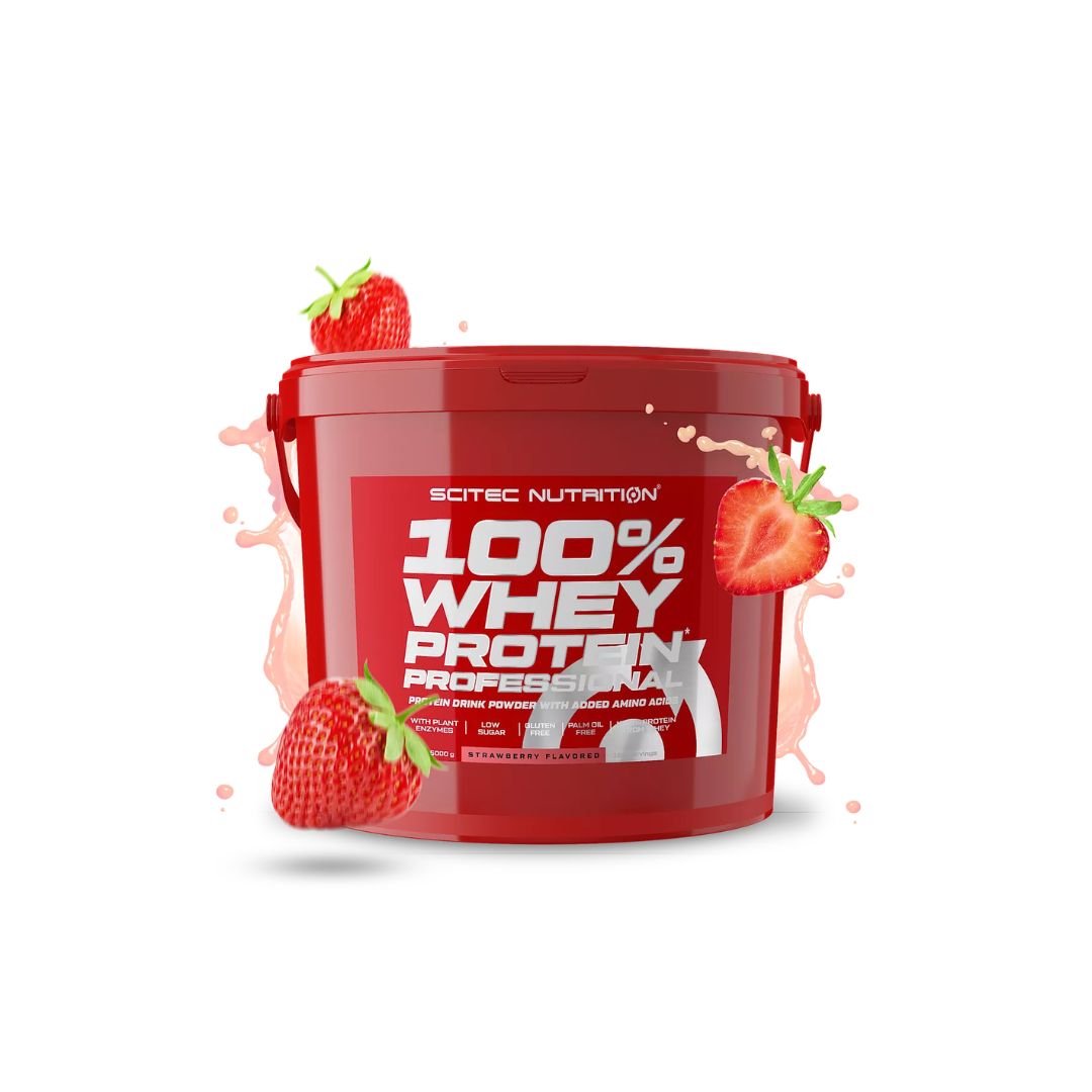 Scitec 100% Whey Professional 5000g – Evercastle Nutrition