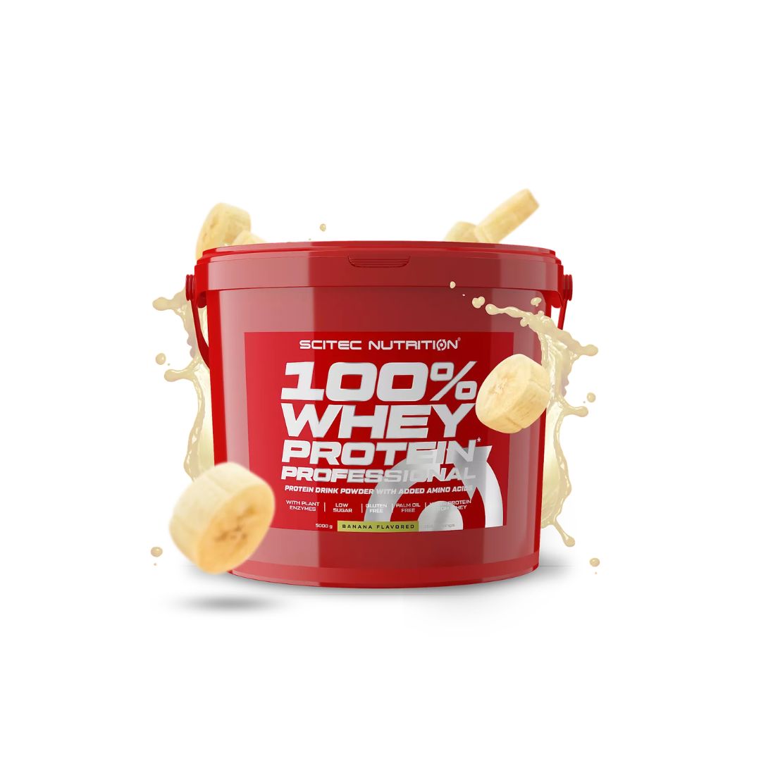 Scitec 100% Whey Professional 5000g – Evercastle Nutrition