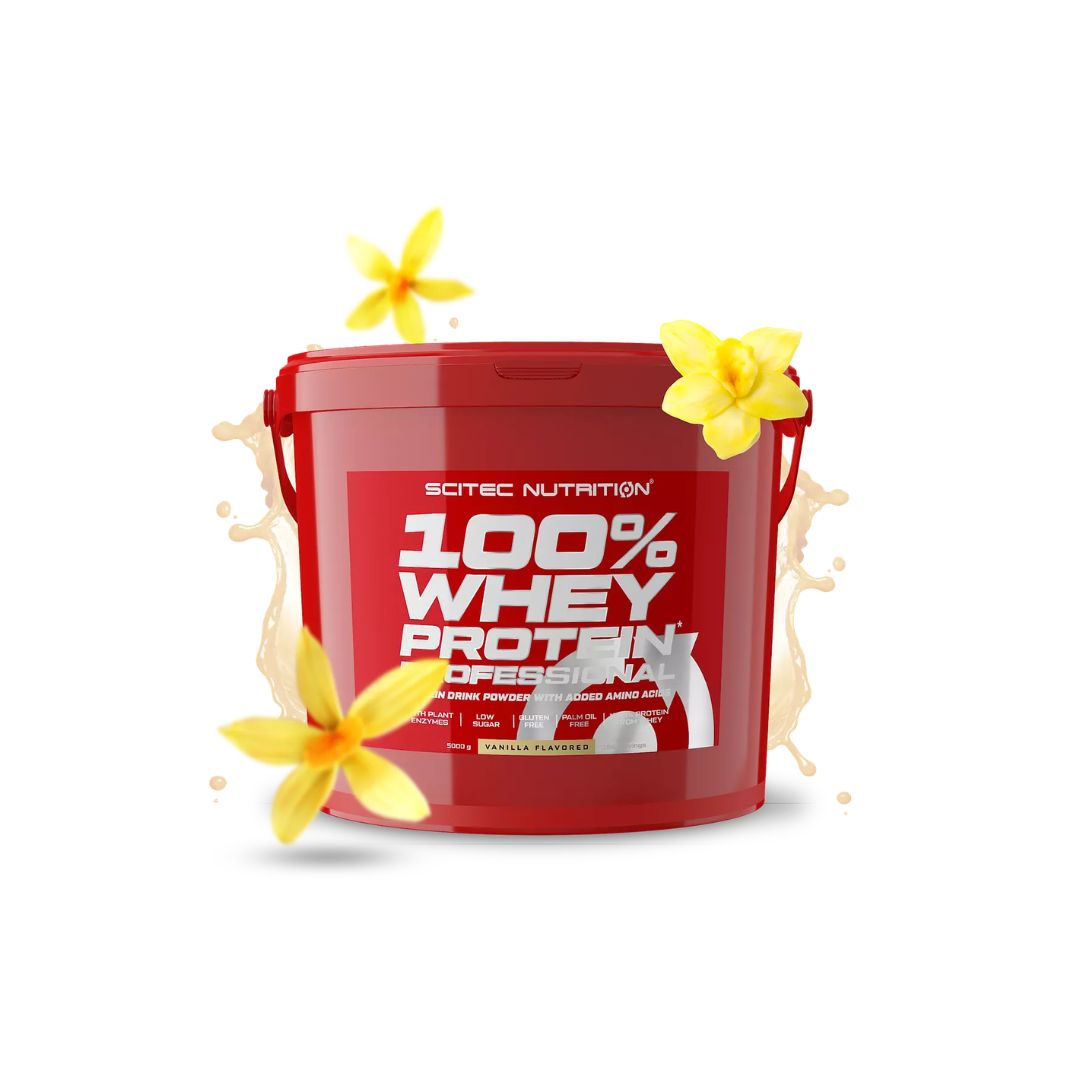Scitec 100% Whey Professional 5000g – Evercastle Nutrition
