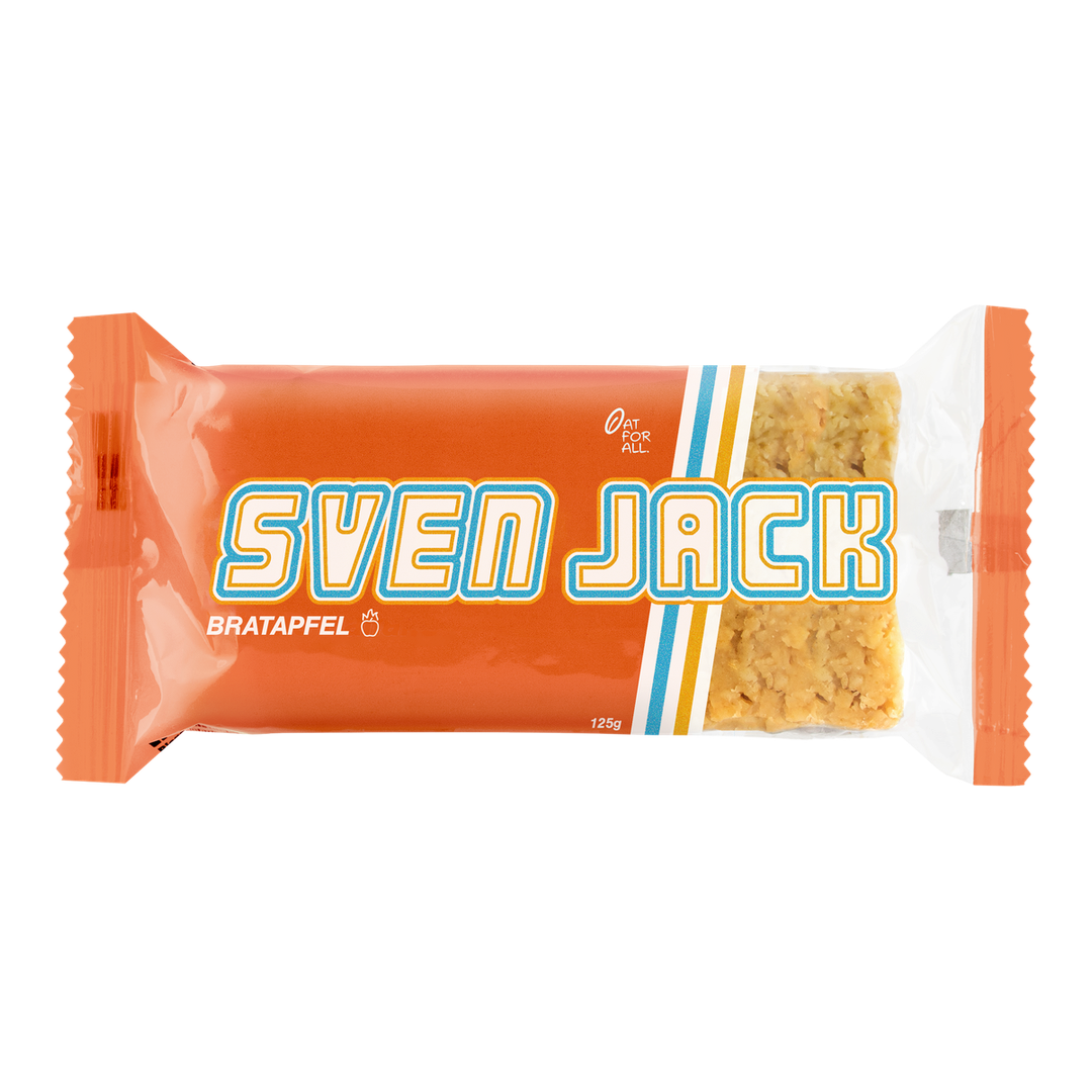 Sven Jack Baked Apple (Bratapfel) Haferflockenriegel, 125 g, 1080 × 1080