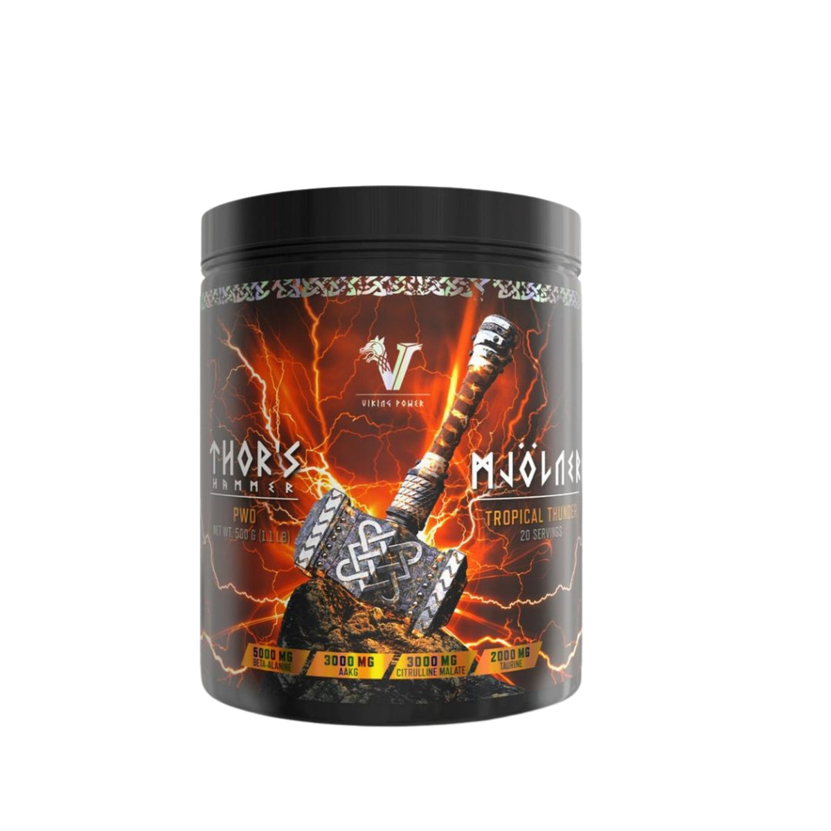 Viking Power Thor´s Hammer PWO 500g – Evercastle Nutrition