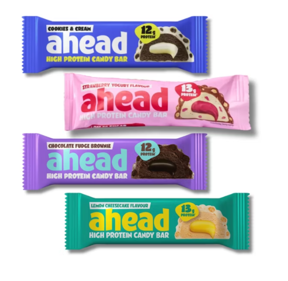 Ahead High Protein Candy Bar 45g – Evercastle Nutrition