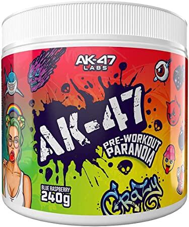 AK47 Labs Pre Workout Paranoia 240g – Evercastle Nutrition