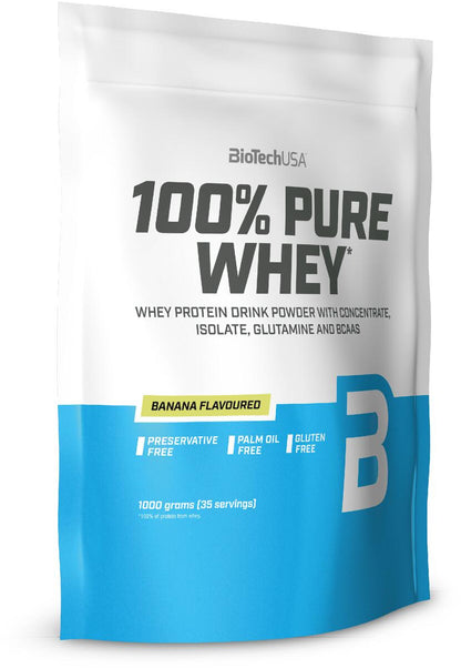 BioTechUSA 100% Pure Whey 1000g – Evercastle Nutrition