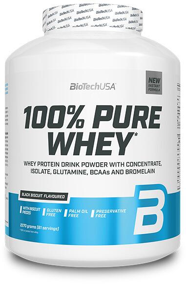 BioTechUSA 100% Pure Whey 2270g – Evercastle Nutrition