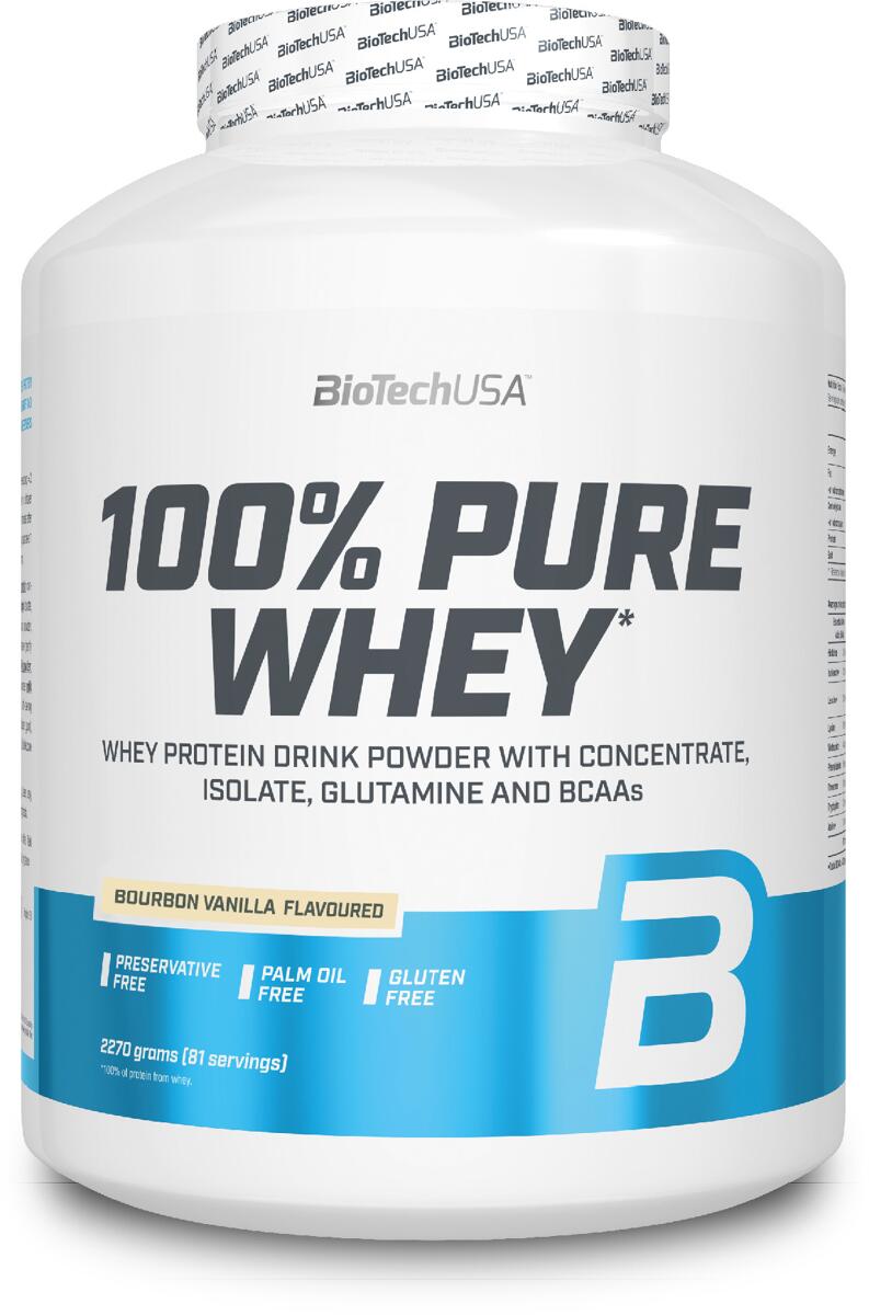BioTechUSA 100% Pure Whey 2270g – Evercastle Nutrition