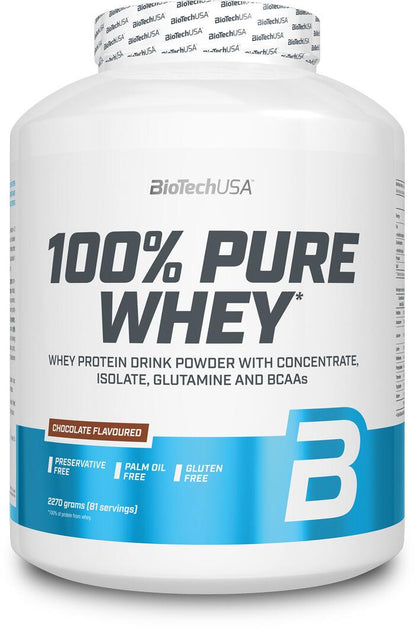 BioTechUSA 100% Pure Whey 2270g – Evercastle Nutrition
