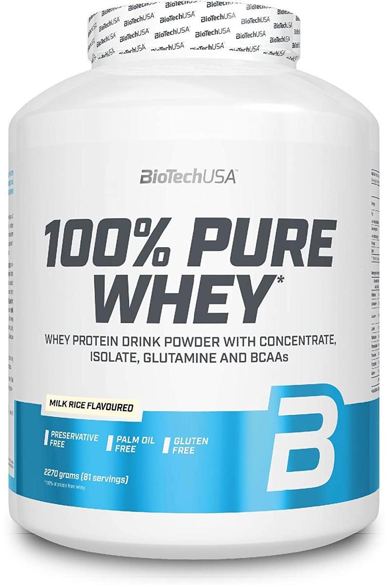 BioTechUSA 100% Pure Whey 2270g – Evercastle Nutrition