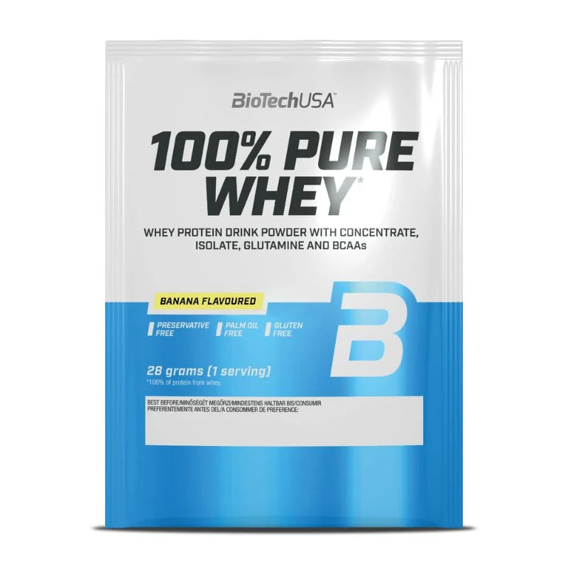 BioTechUSA 100% Pure Whey 28g – Evercastle Nutrition