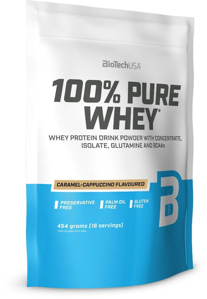 BioTechUSA 100% Pure Whey 454g – Evercastle Nutrition