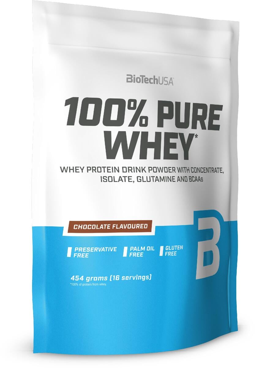 BioTechUSA 100% Pure Whey 454g – Evercastle Nutrition