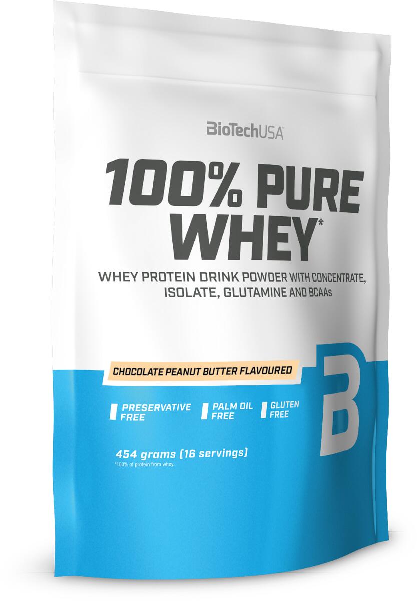 BioTechUSA 100% Pure Whey 454g – Evercastle Nutrition