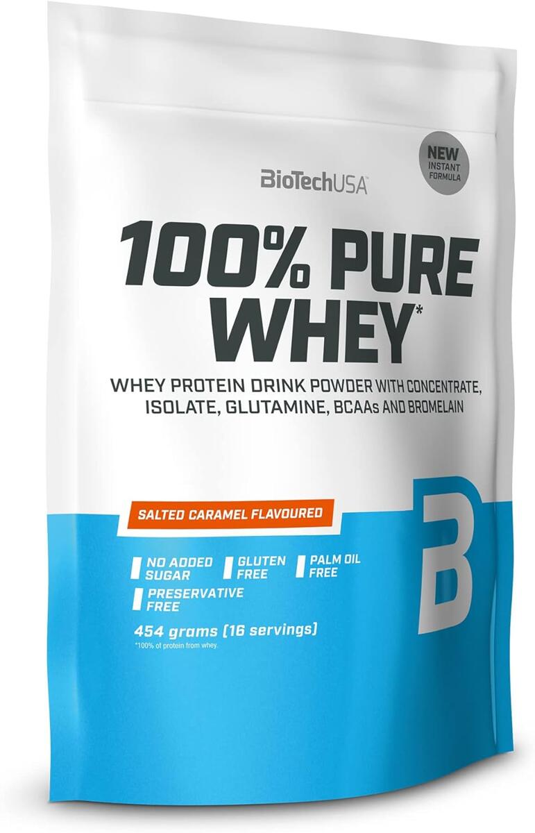 BioTechUSA 100% Pure Whey 454g – Evercastle Nutrition