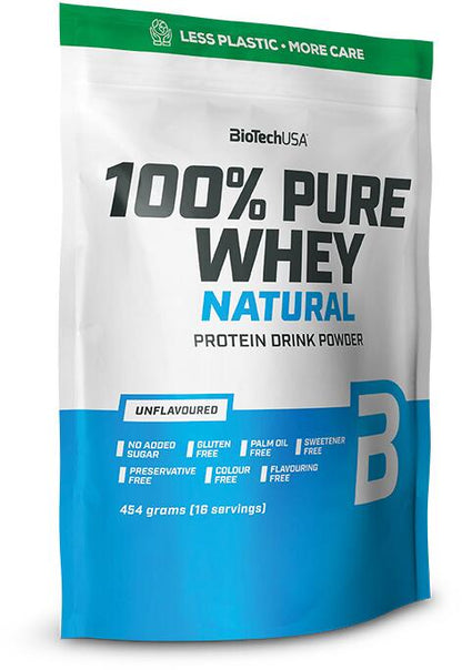 BioTechUSA 100% Pure Whey 454g – Evercastle Nutrition
