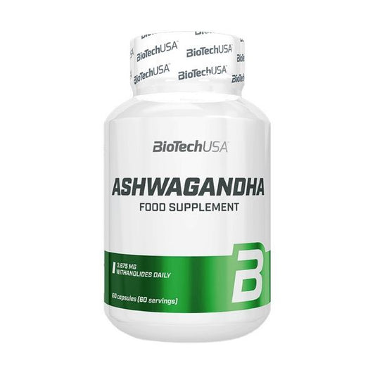 BioTechUSA Ashwagandha 60 Kapseln – Evercastle Nutrition
