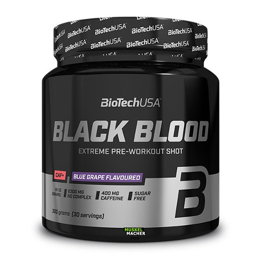 BioTechUSA Black Blood CAF+ 300g – Evercastle Nutrition