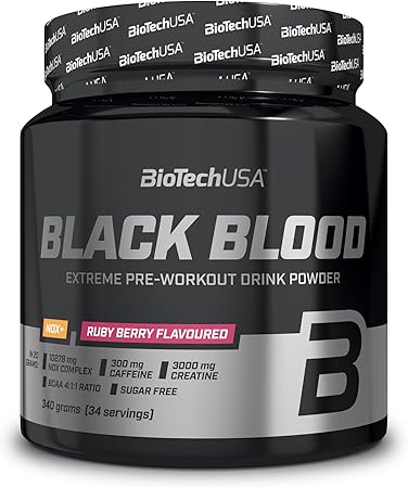BioTechUSA Black Blood NOX+ 340g – Evercastle Nutrition