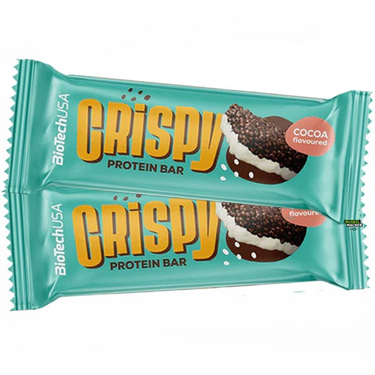 BioTechUSA Crispy Protein Bar 40g – Evercastle Nutrition