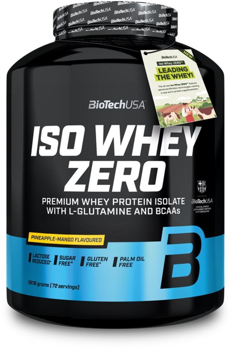 BioTechUSA Iso Whey Zero 1816g – Evercastle Nutrition