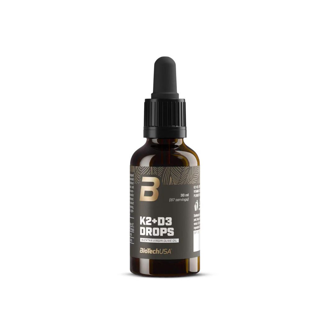 BioTechUSA K2+D3 Drops 30ml – Evercastle Nutrition