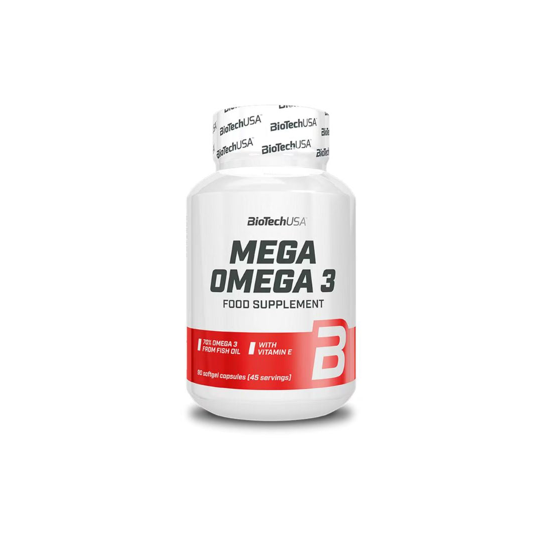 BioTechUSA Mega Omega 3 90 Kapseln – Evercastle Nutrition