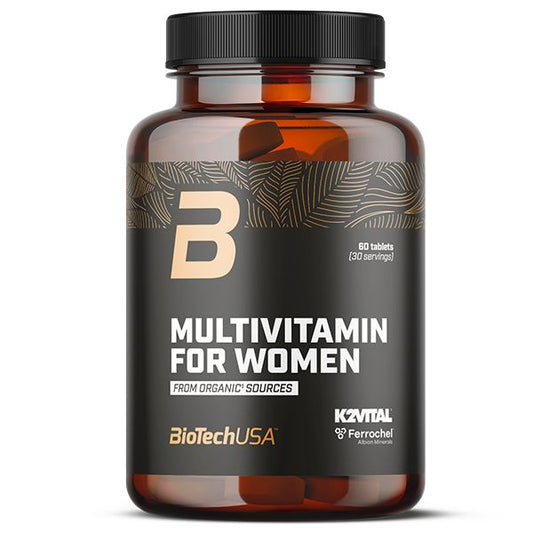 BioTechUSA Organic Multivitamin for Women 60 Tabl. – Evercastle Nutrition
