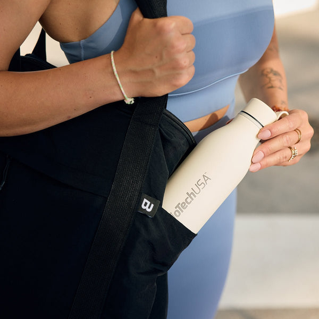 BioTechUSA Stainless Steel Bottle Ivory 500 ml