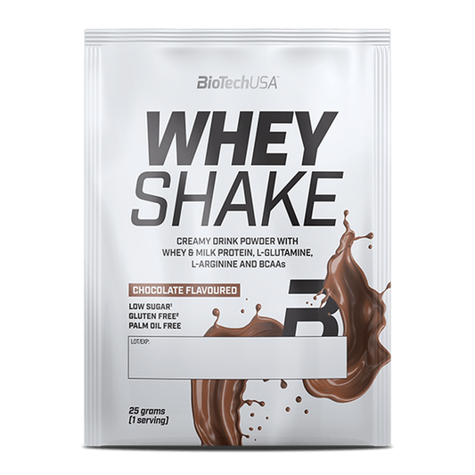 BioTechUSA Whey Shake Chocolate 25 g Einzelportion