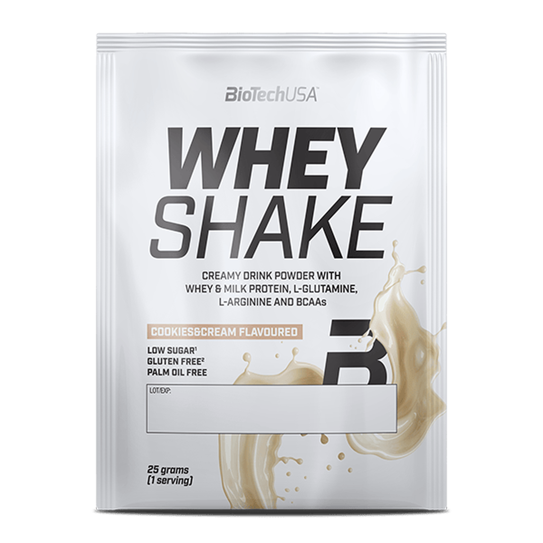 BioTechUSA Whey Shake Cookiescream 25 g Einzelportion