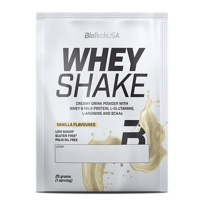 BioTechUSA Whey Shake Vanilla 25 g Einzelportion