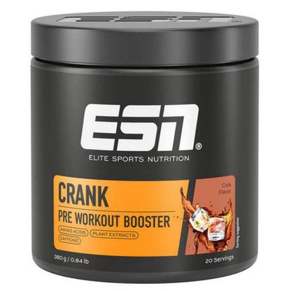 ESN Crank Pre Workout Booster 380g – Evercastle Nutrition