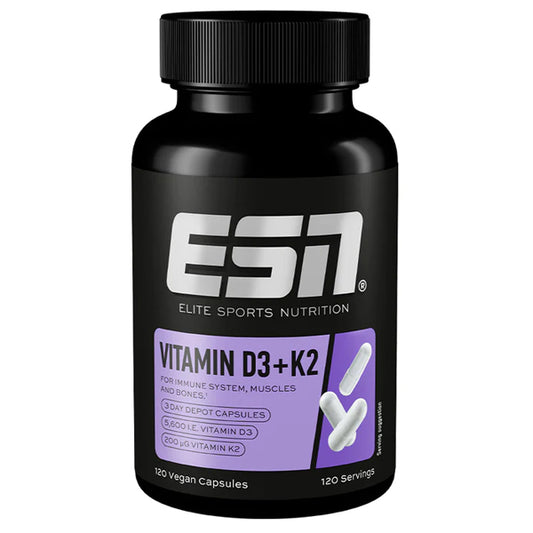 ESN Vitamin D3 + K2 120 Kapseln – Evercastle Nutrition