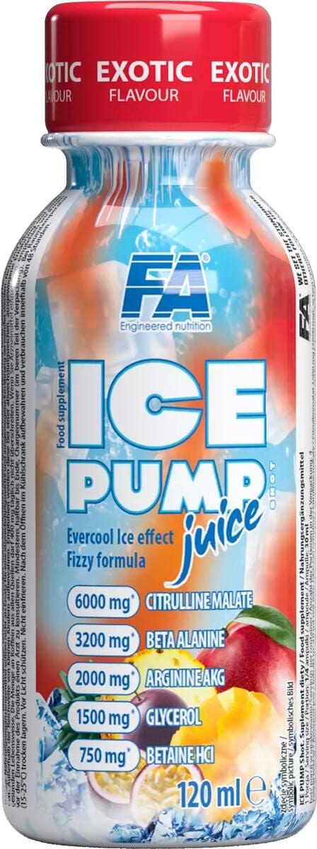 FA Ice Pump Juice Shot 120ml – Evercastle Nutrition