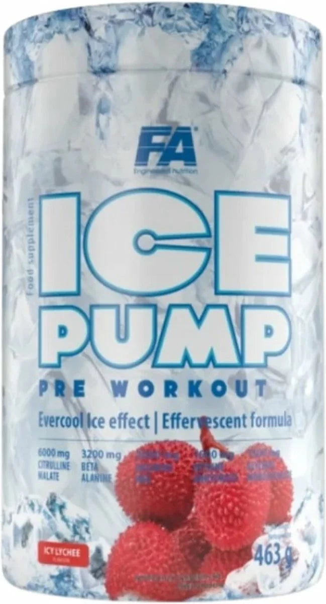 FA Nutrition ICE Pump Pre Workout 463g – Evercastle Nutrition