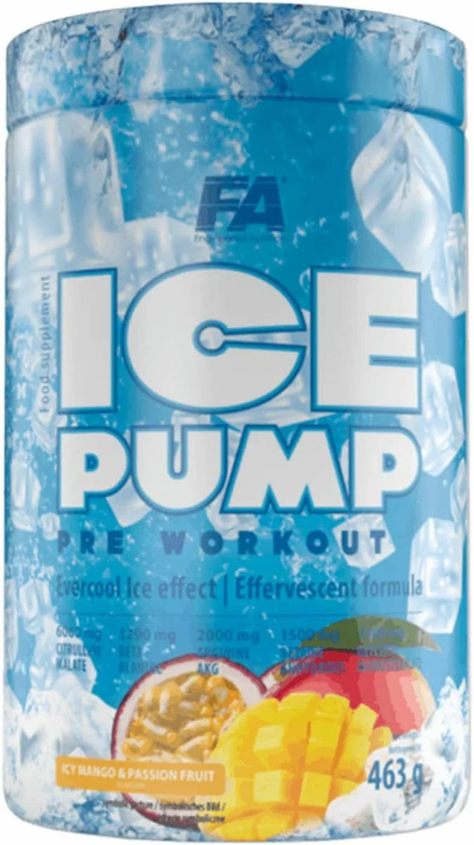 FA Nutrition ICE Pump Pre Workout 463g – Evercastle Nutrition