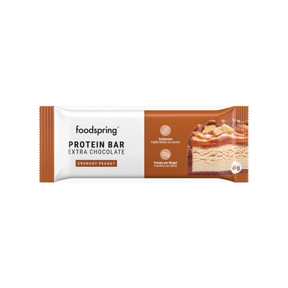 Foodspring Protein Bar Extra Chocolate 45g MHD 05/2026 – Evercastle Nutrition