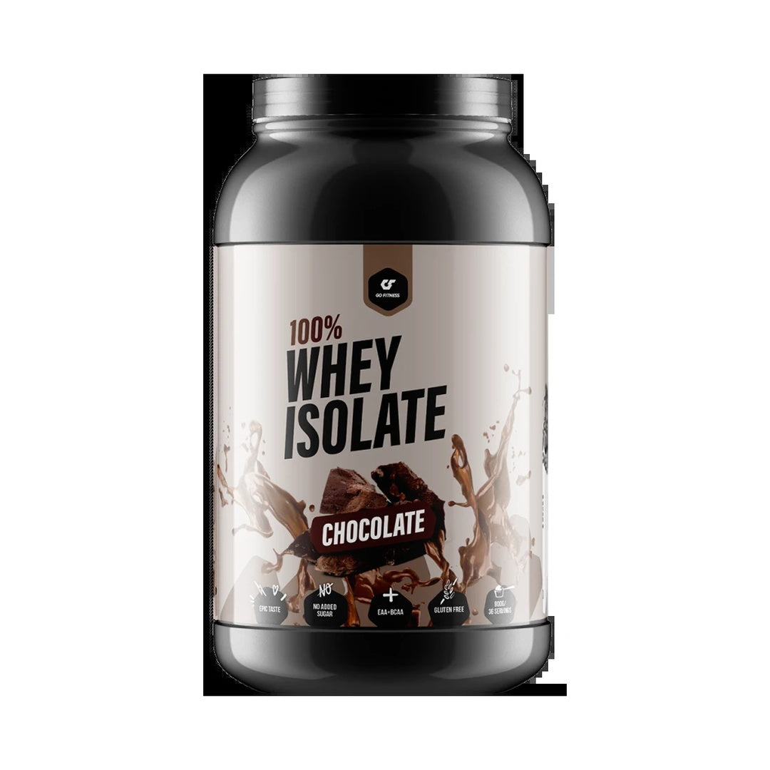 Go Fitness 100% Whey Isolate Chocolate, 900 g