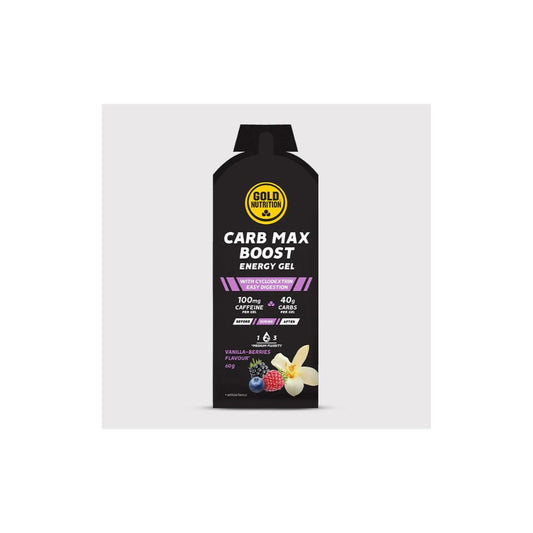 Gold Nutrition Carb Max Boost Energy Gel 60g – Evercastle Nutrition