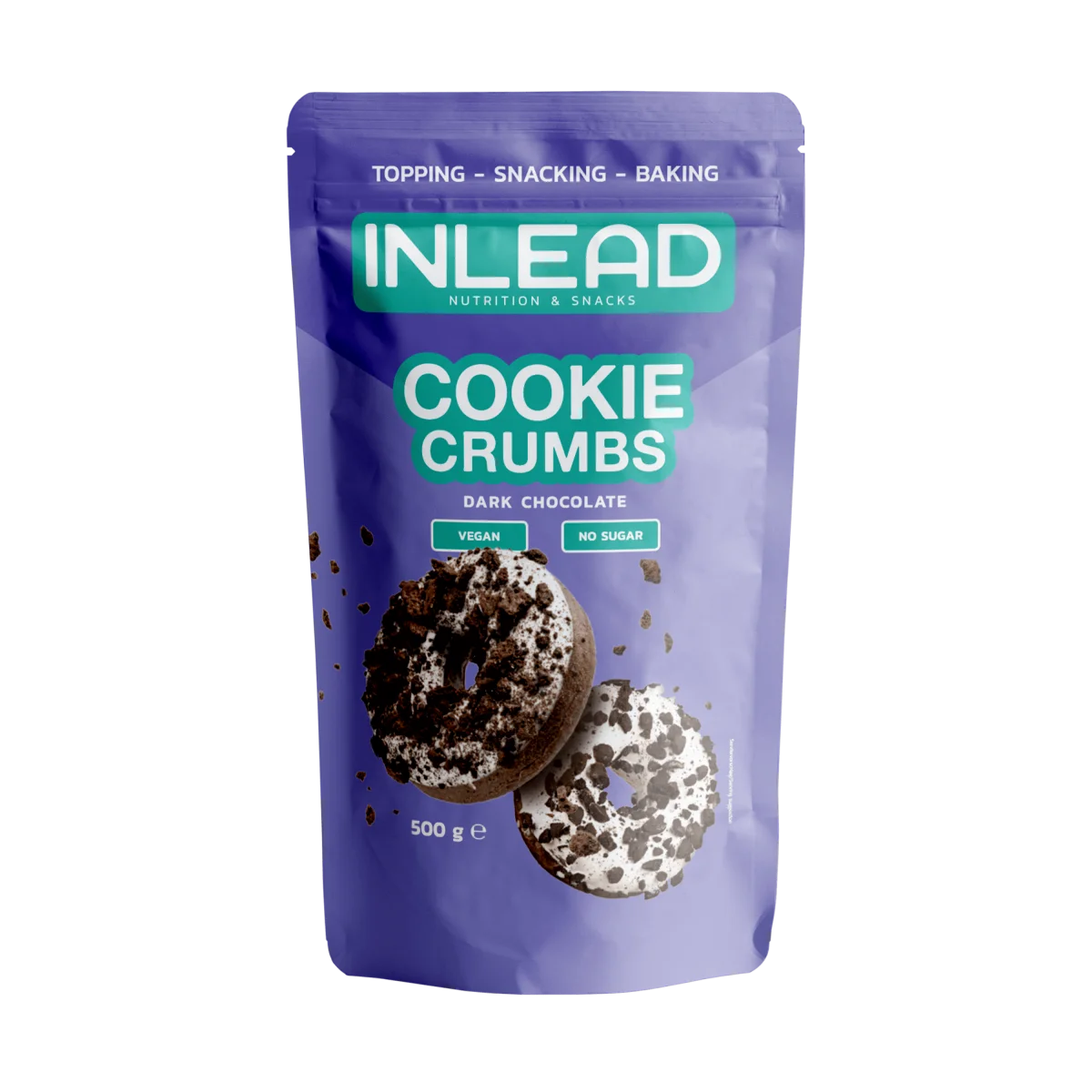 Inlead Cookie Crumbs 500g Dark Chocolate – Evercastle Nutrition