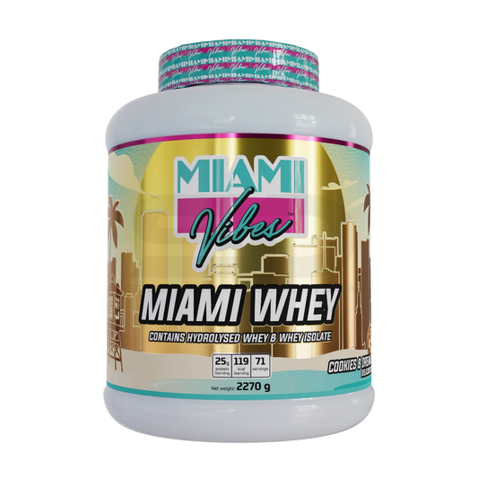 Miami Vibes Miami Whey 2270g – Evercastle Nutrition