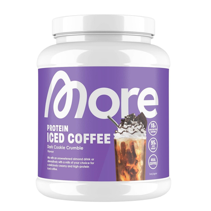More Nutrition Protein Iced Coffee Dark Cookie Crumble 500 g