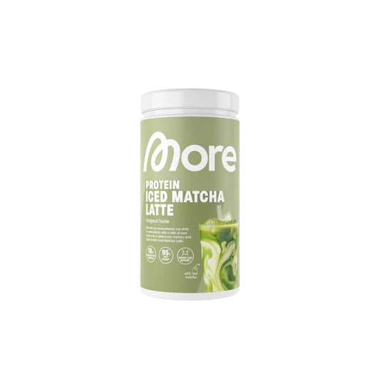 More Nutrition Protein Iced Matcha Latte 300g – Evercastle Nutrition