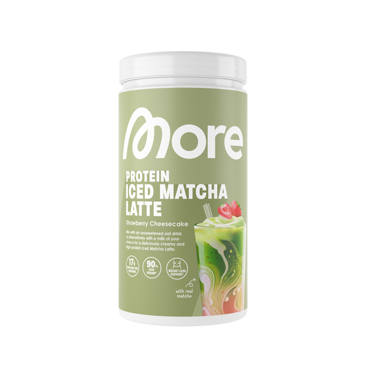 More Nutrition Protein Iced Matcha Latte 500g – Evercastle Nutrition