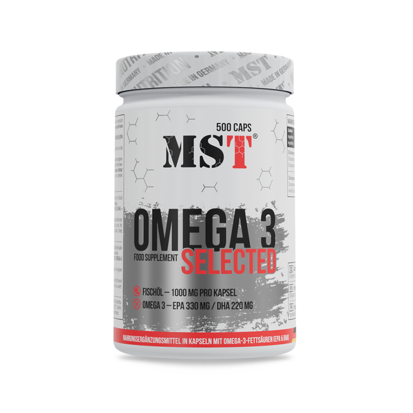MST Omega 3 Selected 500 Caps – Evercastle Nutrition
