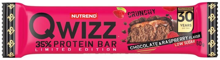 Nutrend QWIZZ Crunchy Protein Bar 60g – Evercastle Nutrition