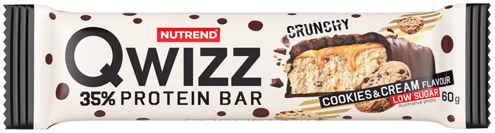 Nutrend QWIZZ Crunchy Protein Bar 60g – Evercastle Nutrition
