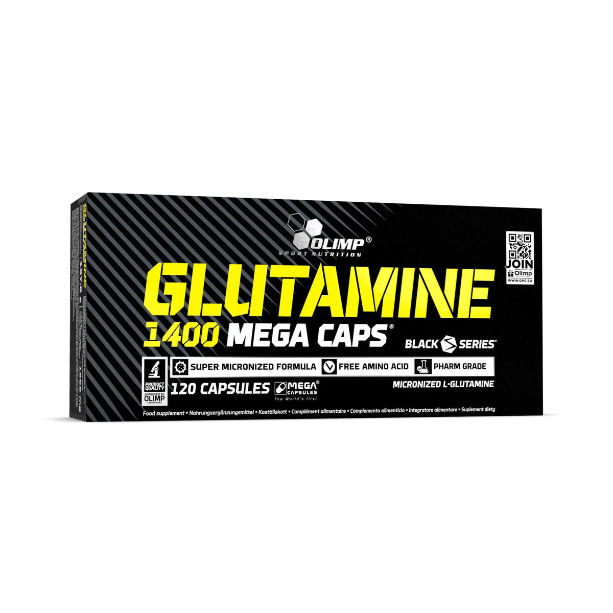 Olimp L Glutamine Mega Caps 120 Kapseln – Evercastle Nutrition